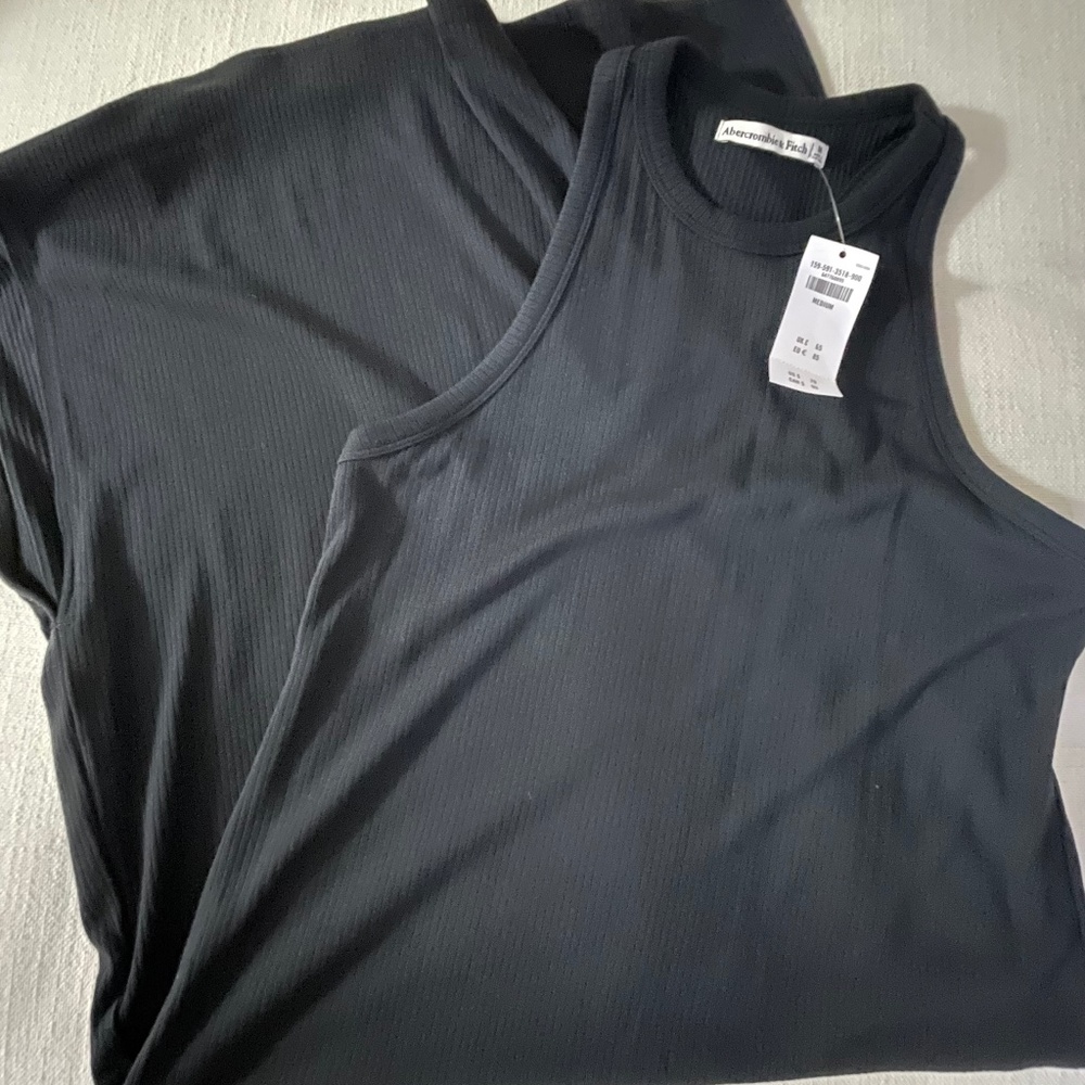 BRAND NEW A&F Ribbed Jersey Dress